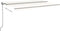 vidaXL - Luifel - automatisch - met - LED - en - windsensor - 500x350 - cm - crèmekleur