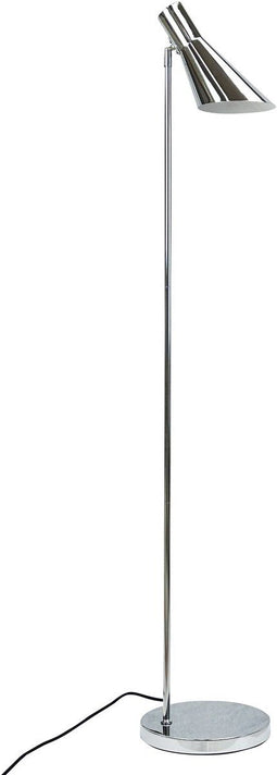 Dyberg Larsen DL12 - Vloerlamp - Draaibaar en kantelbaar - Chroom