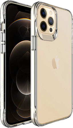 iMoshion Hoesje Geschikt voor iPhone 12 Pro Max Hoesje Shockproof - iMoshion Rugged Air Case - Transparant