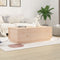 vidaXL - Salontafel - 100x50x35 - cm - massief - grenenhout