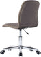 vidaXL - Eetkamerstoelen - draaibaar - 2 - st - stof - taupe