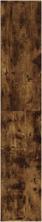 vidaXL Schoenenkast - 54x34x183 cm - 22 vakken - Gerookt eiken