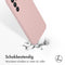 Accezz Galaxy A34 (5G) - Liquid Silicone Backcover - Krasbestendig Schokbestendig - Roze