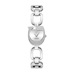 GUESS Gia GW0683L1 - Dameshorloge - Ø 22 MM - Zilver