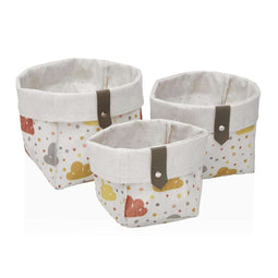 Mand Versa Textiel 10 x 10 x 10 cm 14 x 14 x 14 cm 12 x 12 x 12 cm