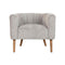 Leunstoel Home ESPRIT Grijs 79 x 72 x 67 cm