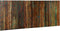vidaXL - Hoofdbord - 200 - cm - massief - gerecycled - hout - meerkleurig