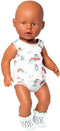 Heless Poppenondergoed Penguin Dots 28-35 Cm Katoen Wit