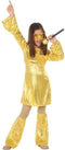 Kostuums voor Kinderen Disco Gouden (3 pcs)