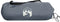 vidaXL - Strandtent - 274x178x170/148 - cm - 185T - polyester - grijs