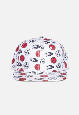 Naruto Shippuden - Symbols Snapback Pet - Wit