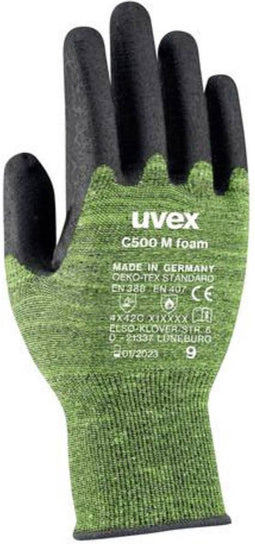 uvex C500 M foam 6049807 Snijbeschermingshandschoen Maat (handschoen): 7 EN 388 1 paar