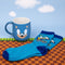 Sonic the Hedgehog - beker & sokken set - one size fits most - blauw