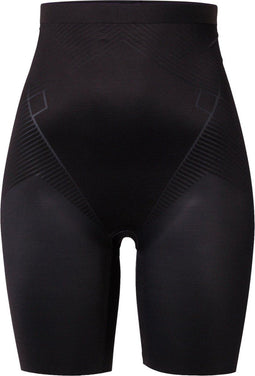 Spanx Thinstincts High 2.0 - Waisted Mid Thigh Short - Hoge taille - Zwart