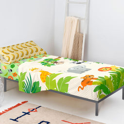 Happy Friday Sheet set 2 pieces Wild 160x270 cm (Single) Multicolor