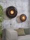 GOOD&MOJO Wandlamp Palawan - Bamboe Zwart - Ø60cm - Binnen Scandinavisch,Bohemian