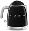Smeg KLF05BLEU - Mini Waterkoker - 0,8L - 1400W - Zwart