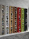 VCM Houten CD DVD standaard Opbergrek Boekenplank Decoratieve plank Bigol Houten CD DVD standaard Opbergrek Boekenplank Decoratieve plank Bigol