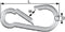 dörner + helmer 4915064 Karabijnhaak roestvrij staal A2 6 mm x 60 mm 20 stuk(s)