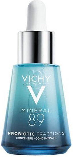 Vichy Minéral 89 Probiotische Fracties Serum - Vernieuwend en herstellend concentraat - Hydratatie voor het gezicht - 30ml