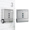 Haushalt Brievenbus Staal Inclusief Krantenhouder - 30,5 x 9,6 x 33,5 cm