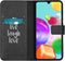 iMoshion Hoesje Geschikt voor Samsung Galaxy A41 Hoesje Met Pasjeshouder - iMoshion Design Softcase Bookcase - Wit / Zwart / Live Laugh Love