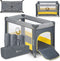 Lionelo Stefi - Campingbedje 3-in-1 - Inclusief matras 120x60 cm - Geel