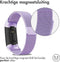 iMoshion Bandje Geschikt voor Fitbit Charge 3 / 4 Maat S - iMoshion Milanees magnetische band - Paars