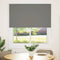 vidaXL - Rolgordijn - verduisterend - 125x175 - cm - stofbreedte - 121,6 - cm - grijs