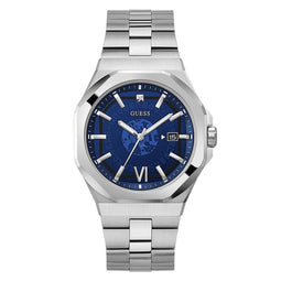 Guess GW0573G1 - Polshorloge - Kwarts - Blauw Zilver