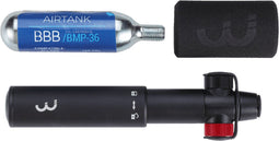 BBB Cycling Co2 Blaster - CO2 Pomp Minipomp Inclusief 16g CO2 Patroon en Beschermhoes - BMP-33S