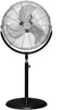 Trotec TVM 18 S - Statiefventilator - 100W 3 snelheden 45 cm - Chroom