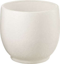 J-Line bloempot Ying - keramiek - wit - small - Ø 29 cm
