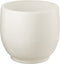 J-Line bloempot Ying - keramiek - wit - small - Ø 29 cm