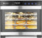 HENDI Voedseldroger Profi Line - 6 roosters - digitaal - 35-75°C - RVS Zwart