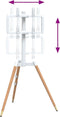vidaXL - Tv-statief - 37-65 - inch - scherm - 40 - kg - Max - VESA - 400x400 - cm