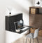 Wandbureau - zwevend hangend bureau wandmontage - inklapbaar - ruimtebesparend