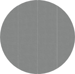 vidaXL - Zwembadgrondzeil - Ø500 - cm - polyester - geotextiel - lichtgrijs