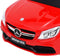 vidaXL Duw-loopauto Mercedes Benz C63 rood