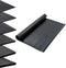 vidaXL - Vloermat - anti-slip - 6 - mm - glad - 1,2x2 - m - rubber