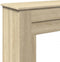 vidaXL - Haardombouw - 90x30x90 - cm - bewerkt - hout - sonoma - eikenkleurig