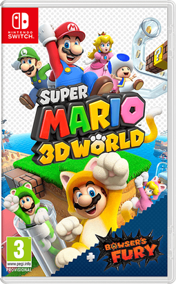 Nintendo Super Mario 3D World + Bowser's Fury - Switch Game - Platform (2021)