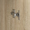 vidaXL - Hoge - kast - in - Sonoma - eiken - 35x39x168 - cm, - Geengineerd - Hout