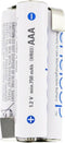 Panasonic eneloop vervangende accu voor Waterpik Triple Sonic (ST-01) en Triple Sonic 3,6V accupack AAA met soldeerlippen en tot 800mAh