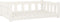 vidaXL - Hondenmand - 95,5x65,5x28 - cm - massief - grenenhout - wit