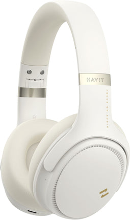 Havit H630BT Pro - Over-Ear Hoofdtelefoon - Draadloos Bluetooth 5.3 - Beige