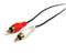 Startech.com 0.92m - 3.5mm/2xRCA M/M - Zwart