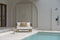De Raffia Kussenhoes Vierkant - Naturel - 60x60