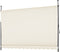 tectake® Klemluifel - Balkonluifel met handslinger - UV-bestendig en waterafstotend - Breedte 300 cm - Beige