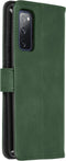 iMoshion Hoesje Geschikt voor Samsung Galaxy S20 FE Hoesje Met Pasjeshouder - iMoshion Luxe Bookcase - Groen